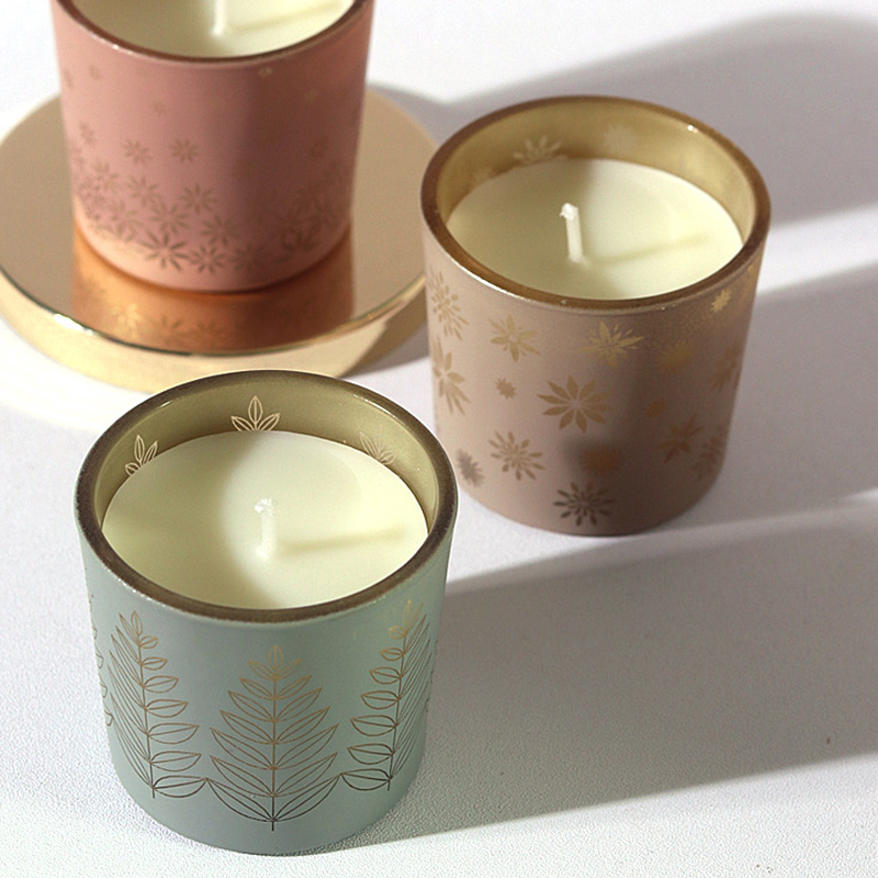Home Fragrance Jar - Bougies en céramique colorées, parfum créatif