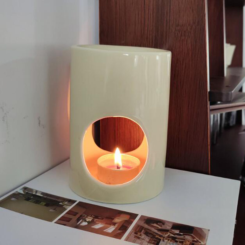 Home Fragrance Oil Burner - Bougeoir créatif à intervalles de documents