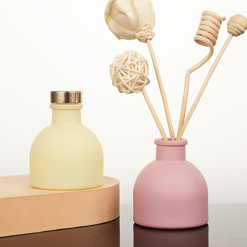 Home Fragrance Brand - Bouteilles de diffuseur d'aromathérapie vides rose/blanc/jaune/noir