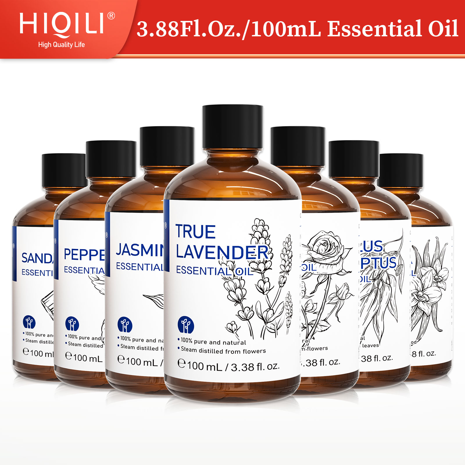 Home Fragrance Units - HIQILI Huile essentielle 100% naturelle, 100