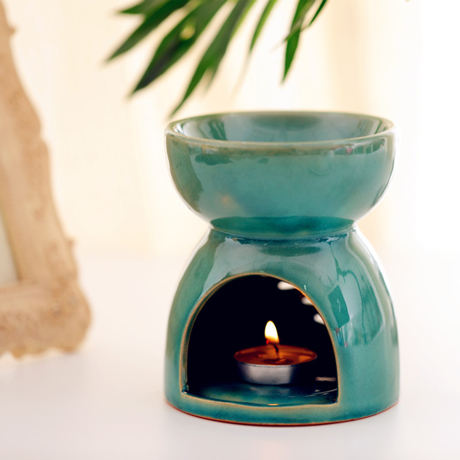Porte-bougie chauffe-plat en c - Home Fragrance Oil Burner avis et prix