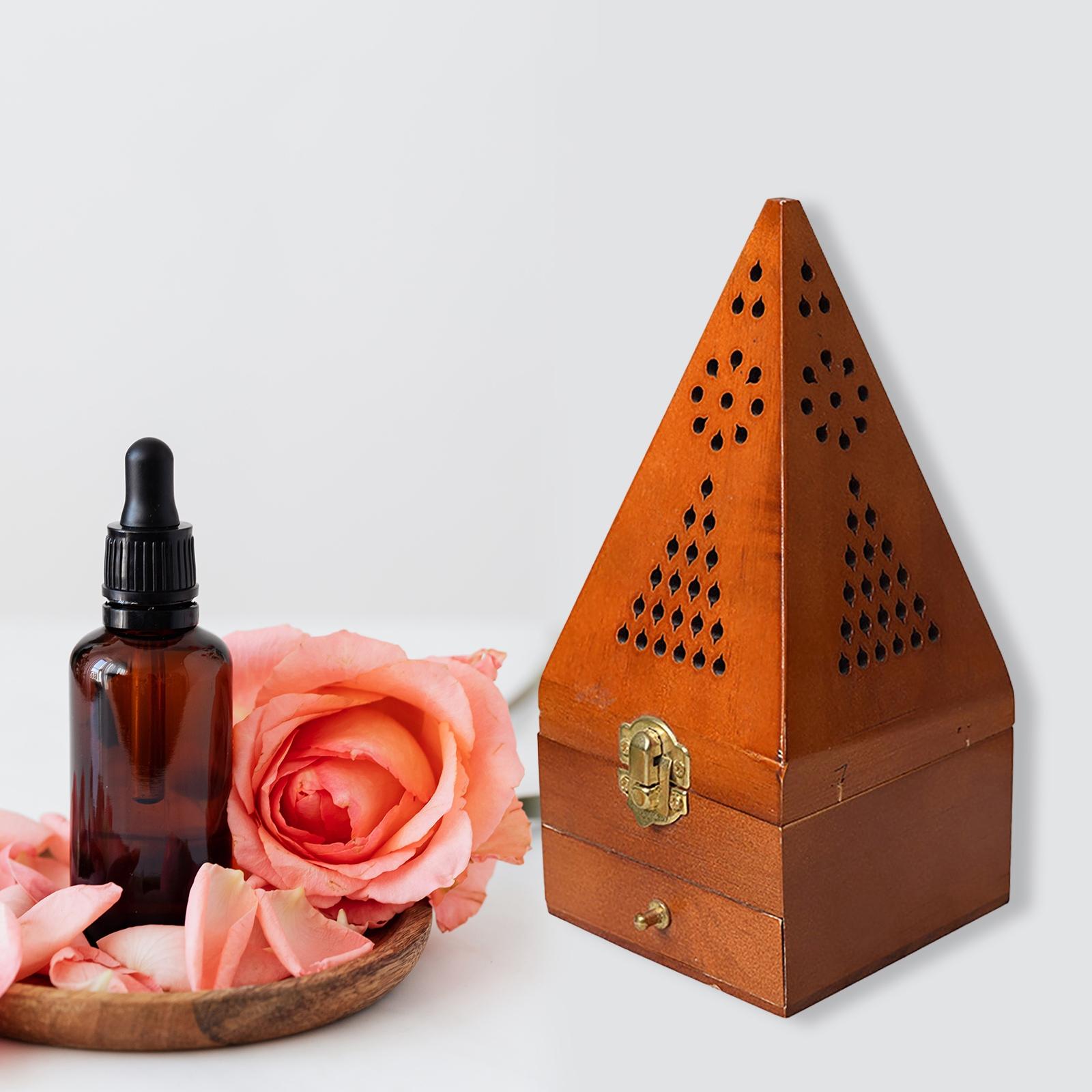 Porte-cônes d'encens en bois,  - Home Fragrance Gift Box avis et prix