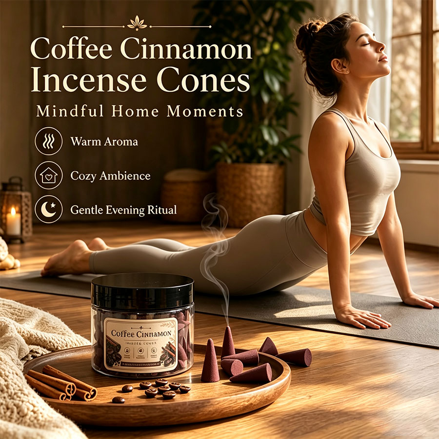 Cônes d'encens au parfum de ca - Home Fragrance Jar avis et prix