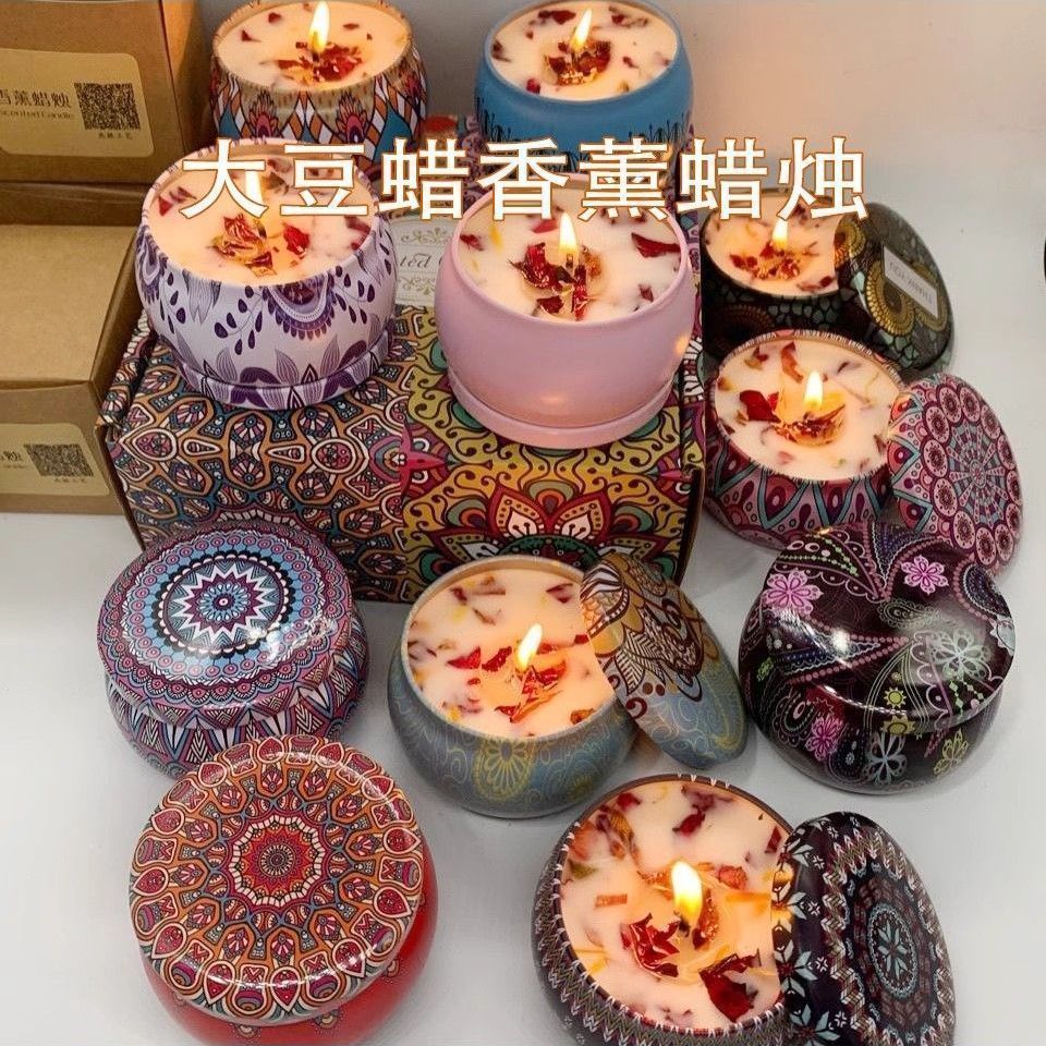 Bougies Vintage en cire de soj - Home Fragrance Jar avis et prix