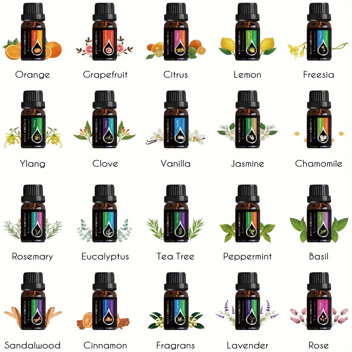 20 pièces/ensemble ensemble d' - Home Fragrance Oils avis et prix