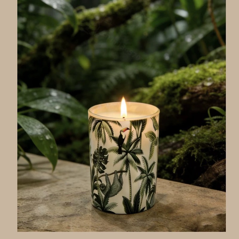 Bougie parfumée en cire de soj - Home Fragrance Jar avis et prix