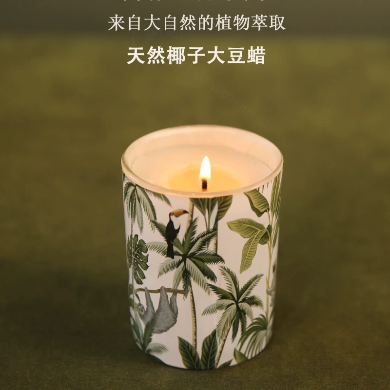 Bougie parfumée en cire de soj - Home Fragrance Jar avis et prix