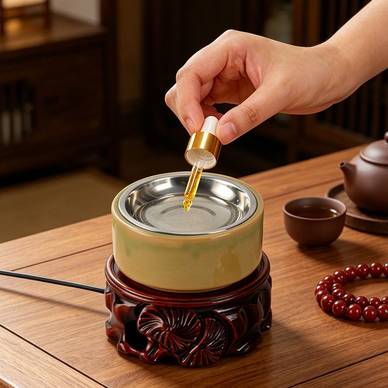 Brûleur d'encens électronique  - Home Fragrance Oil Burner avis et prix