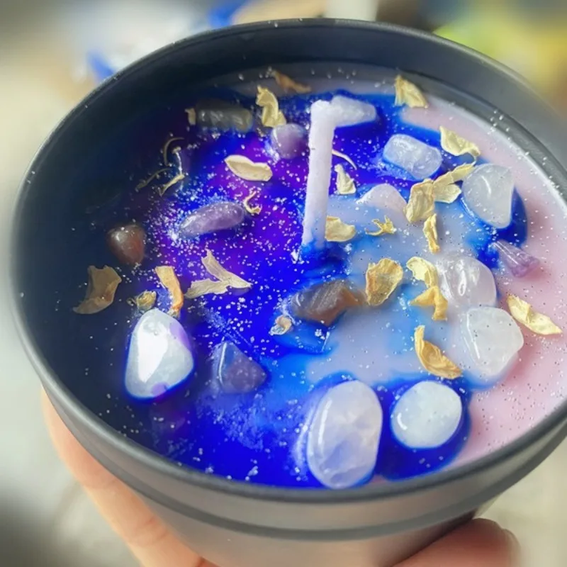 Bougie parfumée en pierre de c - Home Fragrance Jar avis et prix