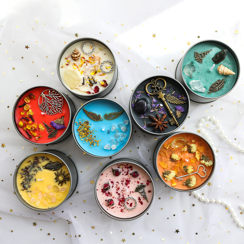 Bougie d'aromathérapie en fer  - Home Fragrance Jar avis et prix