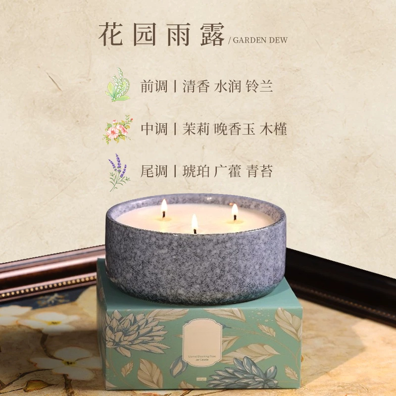Grand pot en céramique, bougie - Home Fragrance Jar avis et prix