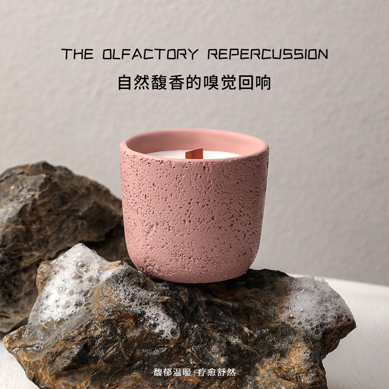 Bougie d'aromathérapie en cime - Home Fragrance Jar avis et prix