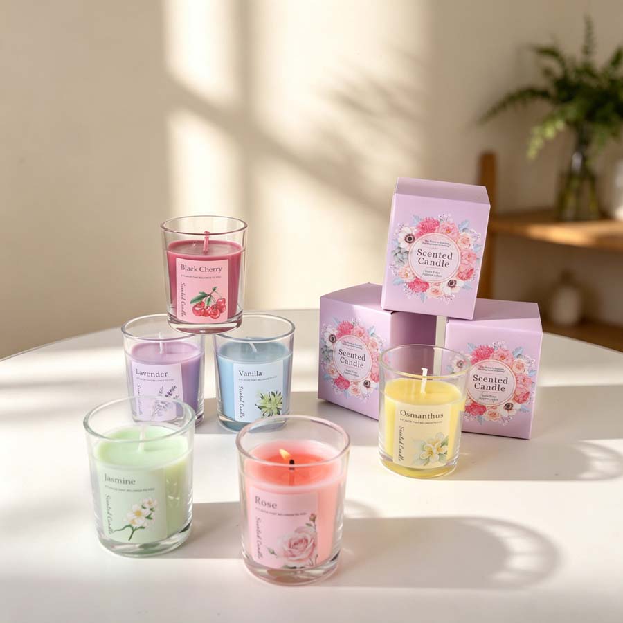 Ensemble cadeau de bougies par - Home Fragrance Jar avis et prix